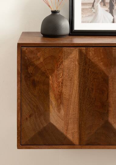 Kate and Laurel Ranier Two-Door Wall Cabinet